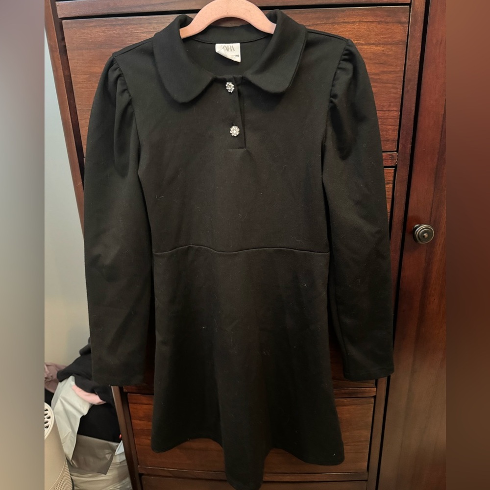 Zara Girls Black Dress size 10